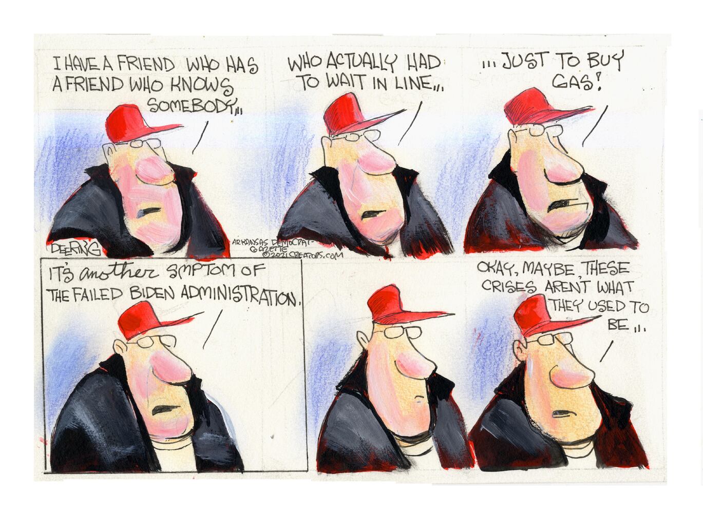 Week in cartoons: Facebook ban, pipeline ransom and more
