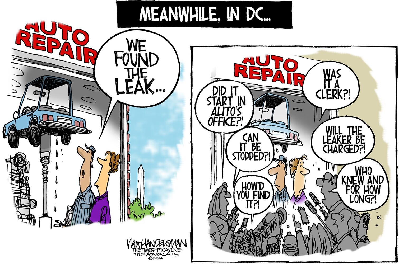 WEEK IN CARTOONS: Supreme Court leak, Roe v. Wade and more