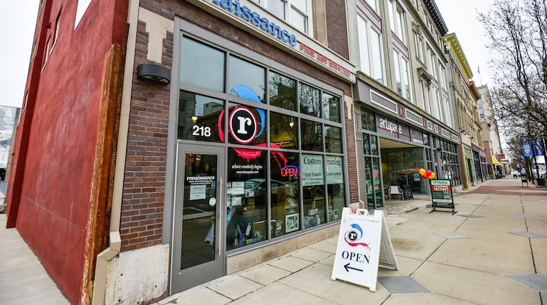 Renaissance Fine Art Supplies in downtown Hamilton offers a wide variety of art supplies including colored pencils, paints, pens, brushes and more. NICK GRAHAM/FILE PHOTO