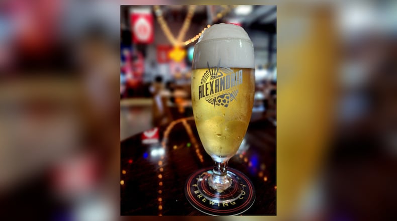 Alexandria Brewing Company will soon open in West Chester Twp. in the former Dogberry Brewing space. CONTRIBUTED