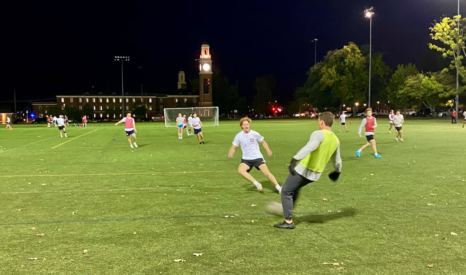 A $242 million new sports arena is now coming to Miami University’s Oxford campus but it’s what will soon disappear that has some students disappointed.
The arena, which is scheduled to open by fall semester 2028, will replace Cook Field, a long-standing recreational field and green space used for decades by thousands of Miami students. (Photo By Michael D. Clark/Journal-News Contributor)