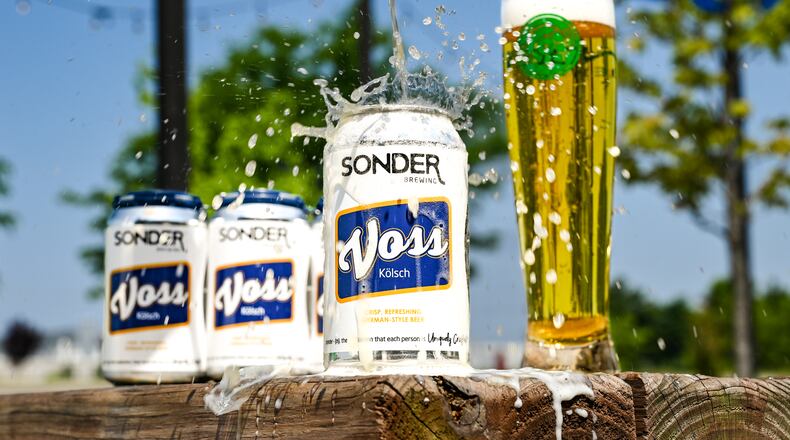 Voss is a Köelsch-style beer brewed by Sonder Brewing in Mason. It is a 2023 Word Beer Cup winner in the German-Style Koelsch category, according to worldbeercup.org. CONTRIBUTED
