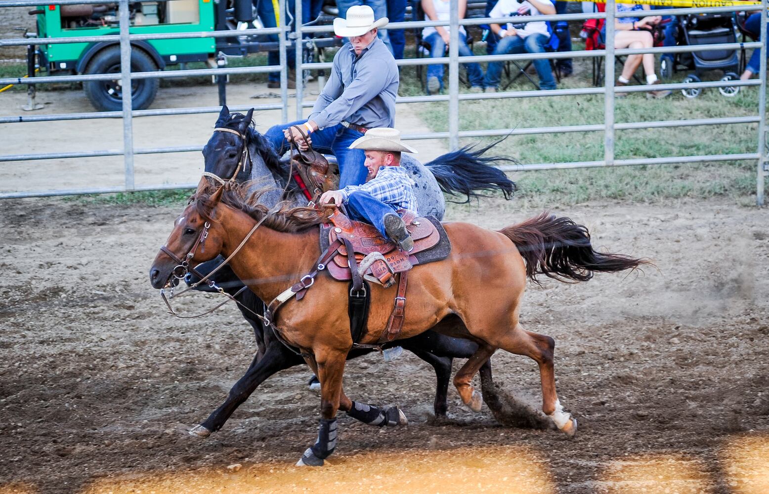 Broken Horn Rodeo closes out the night Wednesday at the Butler County Fair