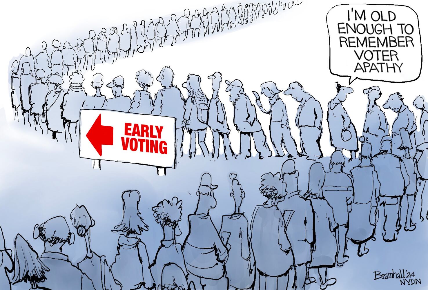 CARTOONS: Bill Bramhall, Oct. 30, 2024