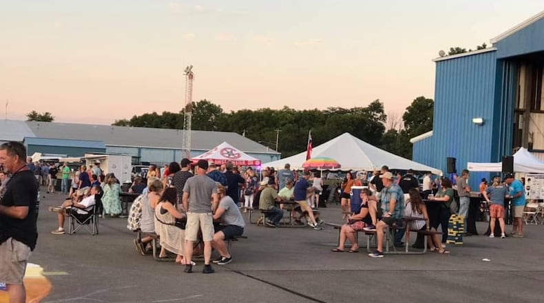 Hops in the Hangar, a craft beer festival and airshow, takes flight Aug. 20 at Middletown Regional Airport, 1701 Run Way. it is set for 4 to 9 p.m. For more details visit hopsinthehangar.com. CONTRIBUTED