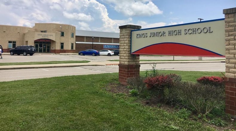 Kings Schools in southern Warren County has long been one of the top academic performing districts in the region, but officials there said Kings needs a new and larger junior high school, as well as expansions and renovations to some of its other schools. Voters will see a $89.9 million bond issue on the March ballot, which if approved will pay for the school facility projects.(Photo By Michael D. Clark/Journal-News)
