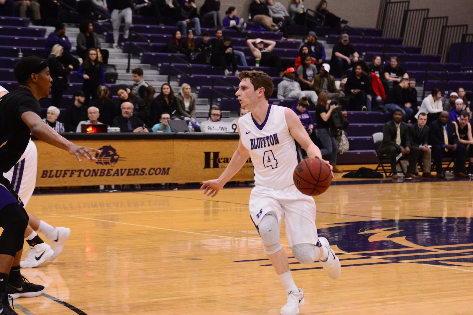 Bluffton University senior guard Kevin Christie has scored 655 points in 73 games during his collegiate basketball career at Hanover and Bluffton. PHOTO COURTESY OF BLUFFTON ATHLETICS
