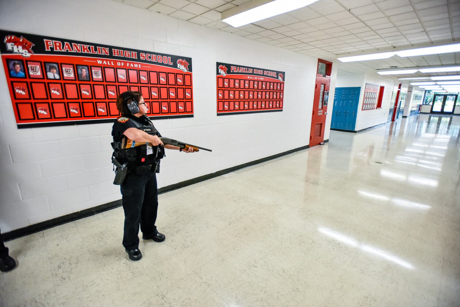 Franklin High School holds active shooter training for students