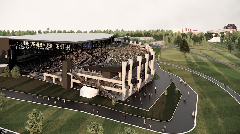 The venue will be called The Farmer Music Center, MEMI announced Jan. 21, and it will accommodate up to 20,000 concert-goers when it's completed. CONTRIBUTED