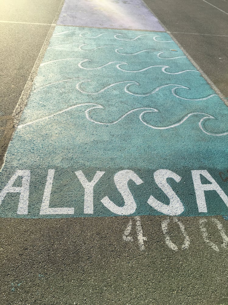Lakota West senior parking spaces
