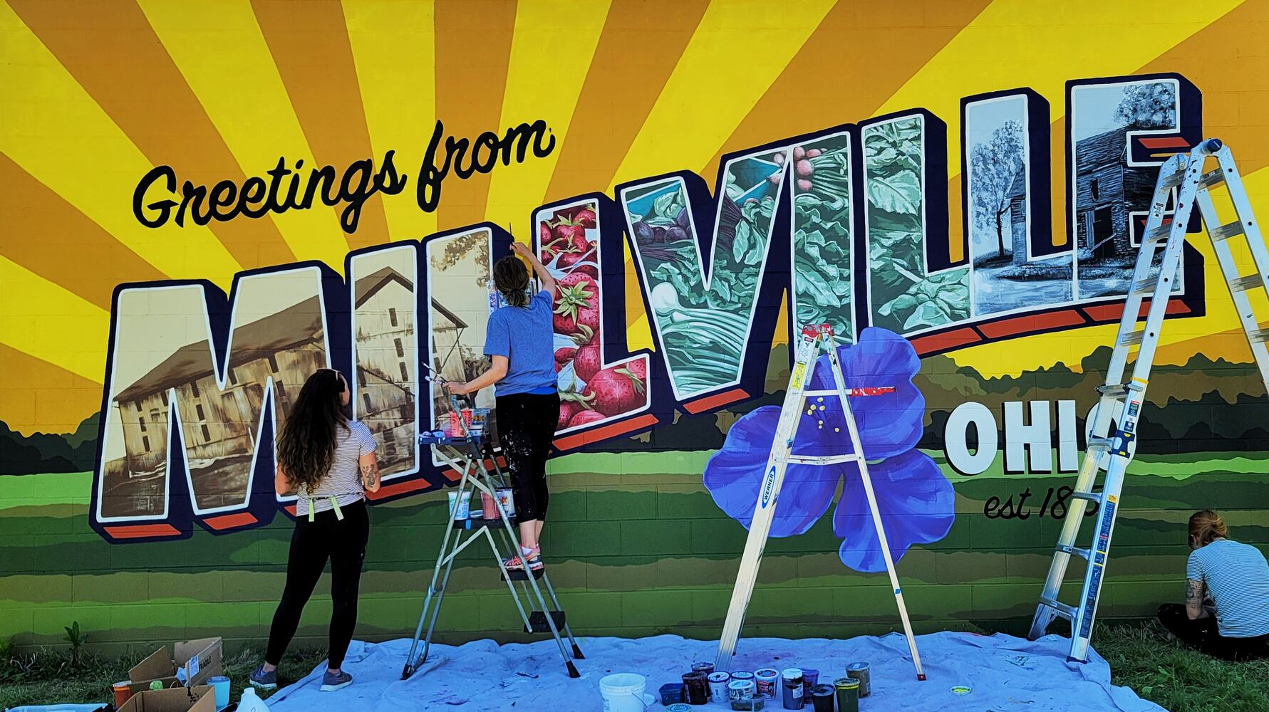 Hamilton mural