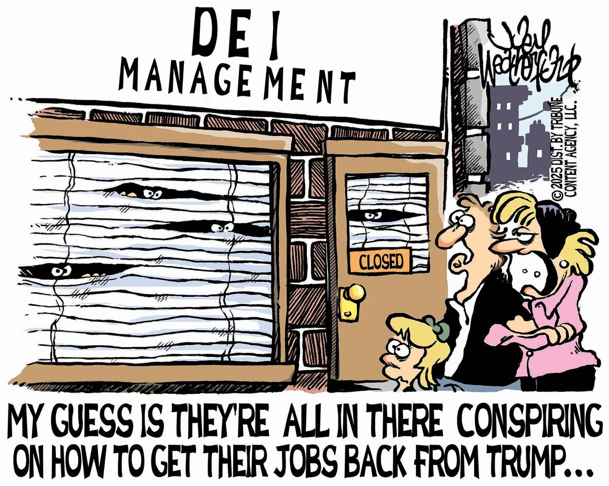 CARTOONS: Joey Weatherford, Feb. 6, 2025