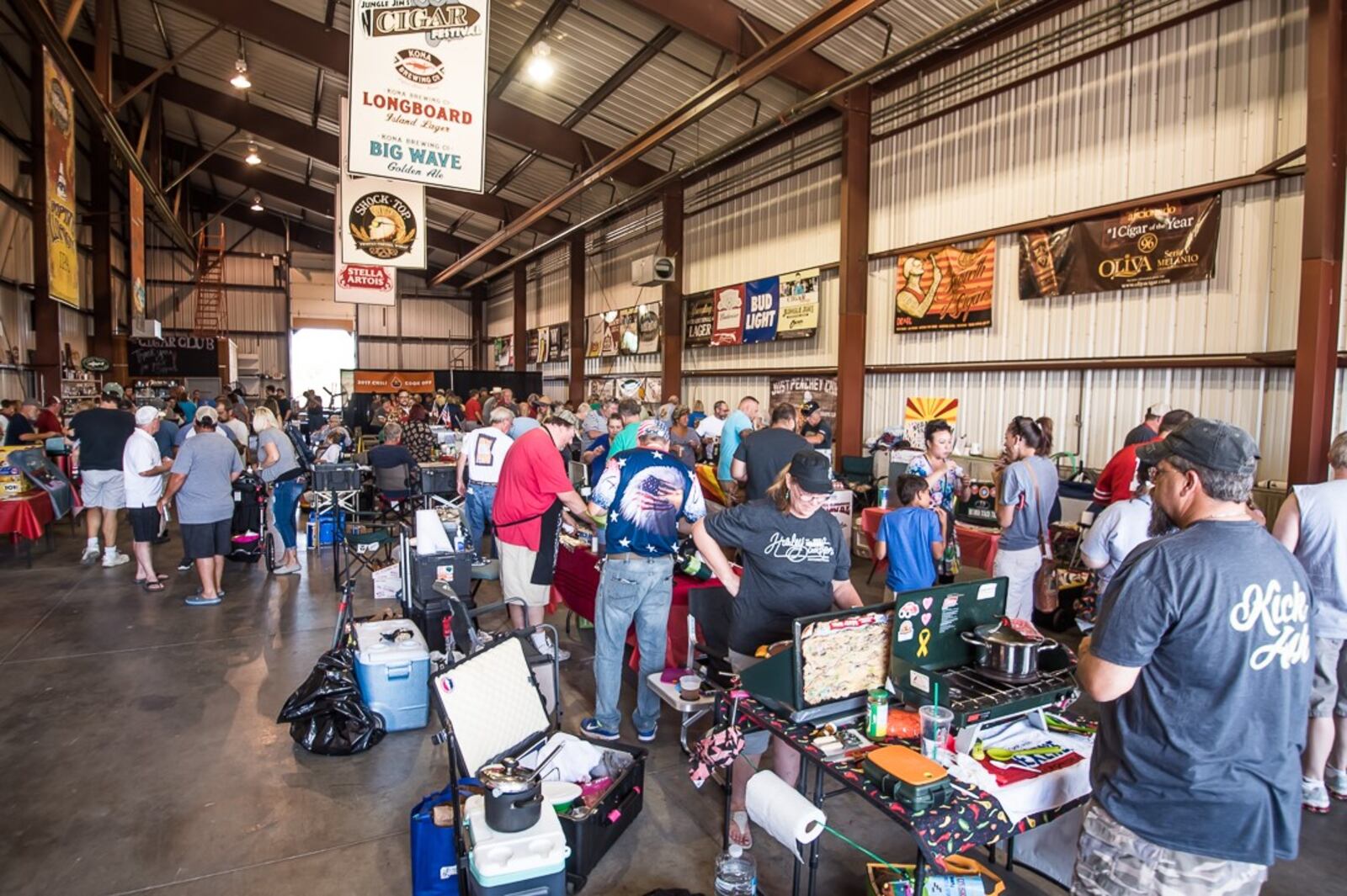 Jungle Jim's International Market is combining its Buckeye Beer Bash, BBQ & Grilling Festival, Bacon & Cheese Festival and Taste of the Sea Festival into one event, Jungle Jim's Backyard Bash, from 1 to 6 p.m. July 28, 2018. Pictured is the 2017 BBQ & Grilling Festival. CONTRIBUTED