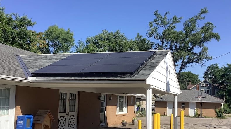 The Dayton friends, a Quaker meeting group, installed solar panels on their building earlier this year. Solar energy aligns with their values of living sustainably and helping others.