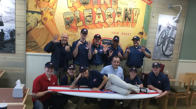 A new Jersey Mike’s Subs opened at 7338 Yankee Road in Liberty Twp. on Wednesday, Jan. 23, 2019. The new restaurant serves meats and cheese sliced upon order with bread baked in-store and fresh condiments. CONTRIBUTED