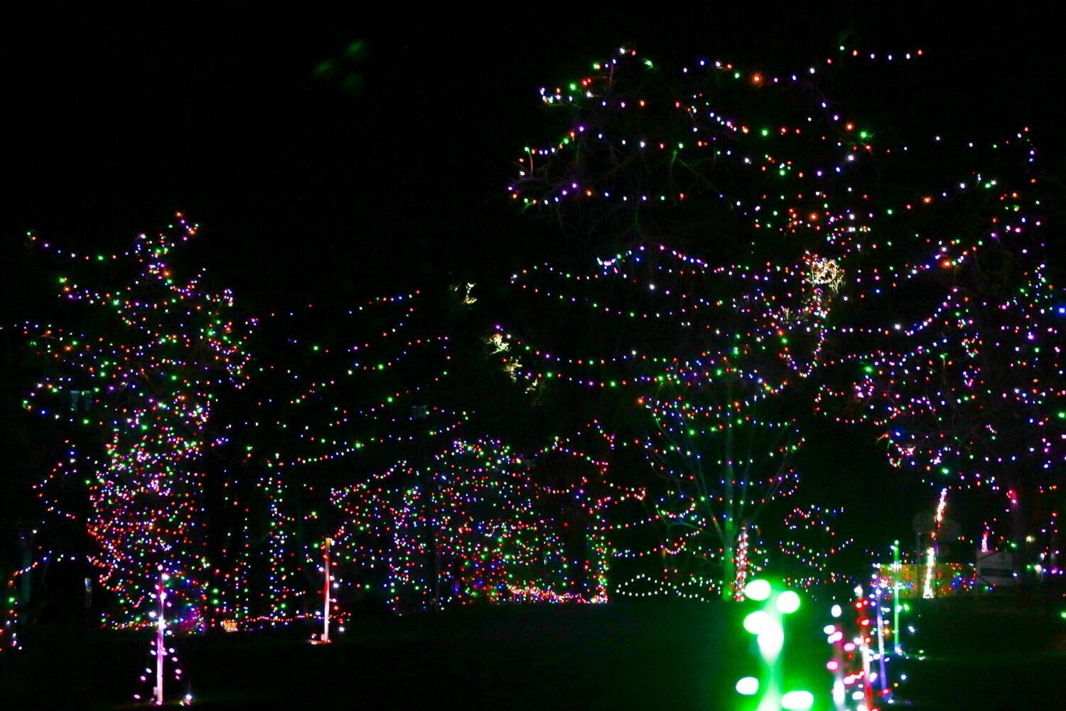 111920 Journey Borealis at Pyramid Hill drive-thru holiday light display