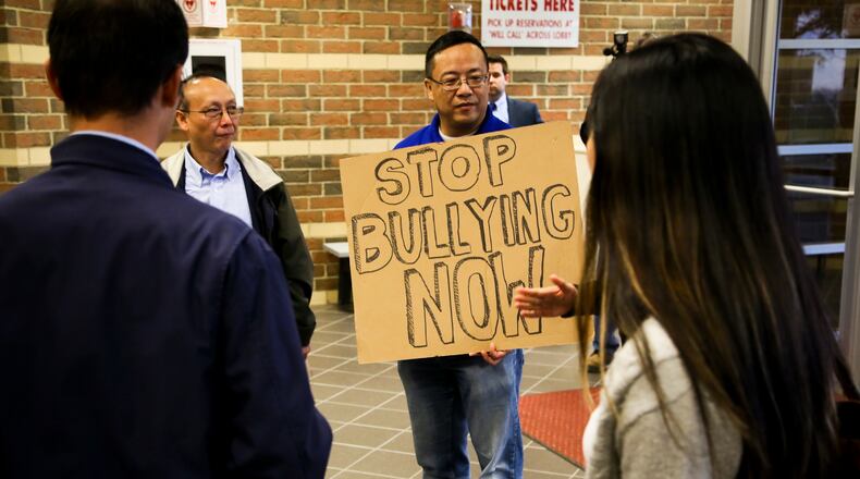 A program, titled “Understanding Bullying and Harassment Policies – A Guide for Parents,” is designed to educate about policies and procedures in place to address bullying and harassment complaints in Fairfield City Schools. GREG LYNCH / STAFF