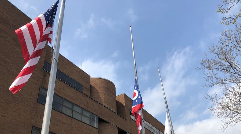 Middletown city leaders are proposing spending $4 million in ARPA funds to replace the windows and HVAC unit in the City Building. RICK McCRABB/STAFF