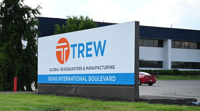 Trew, which has an operation in neighboring Fairfield, Ohio, will add 190 new jobs as it located its global headquarters in West Chester Twp. MICHAEL D. PITMAN/STAFF