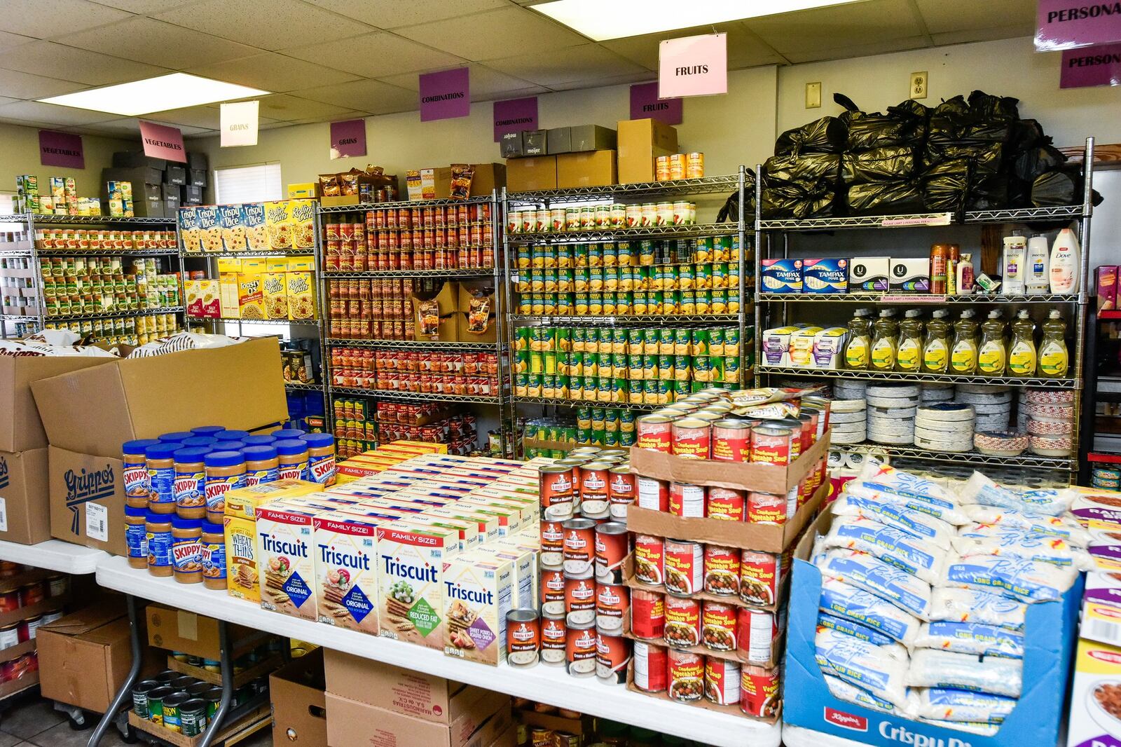 The Village Food Pantry on Morris Avenue in New Miami. 