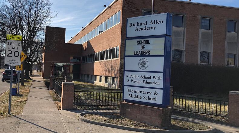 The Richard Allen Academy school building at 184 Salem Ave. FILE PHOTO