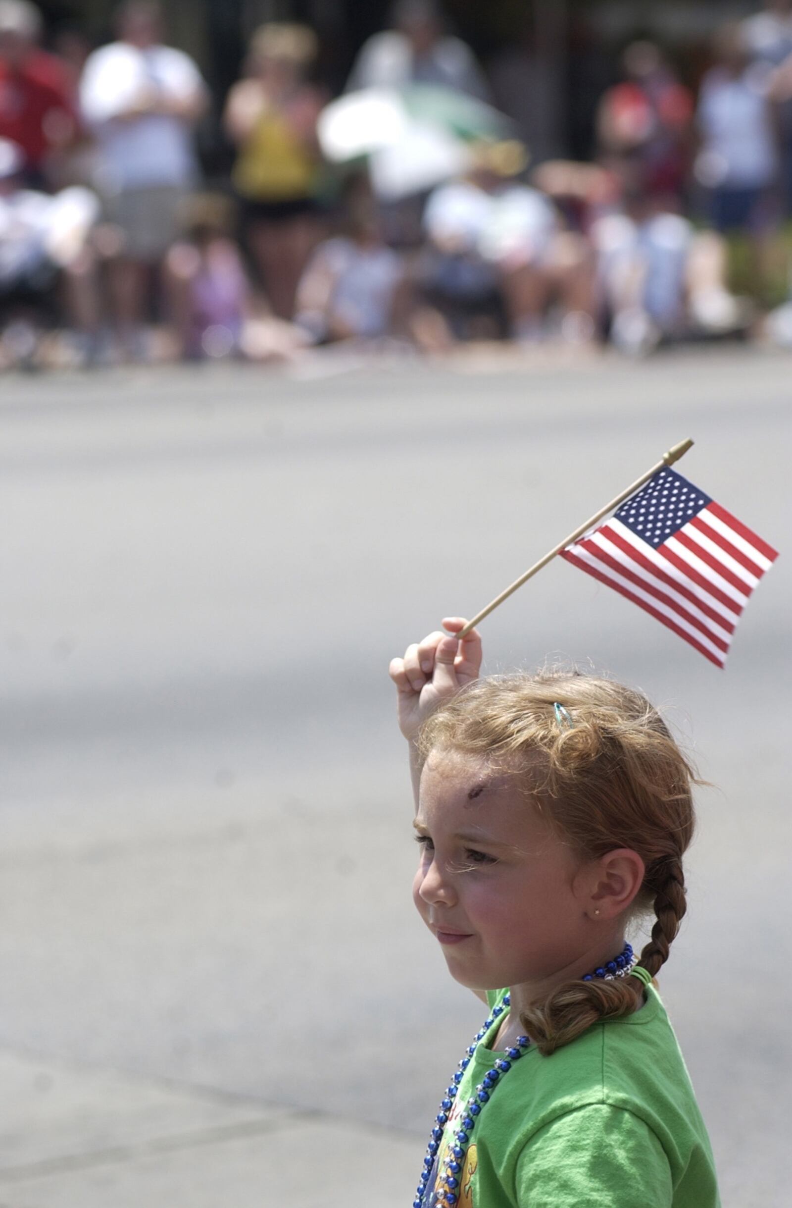 Victoria Dean enjoyed the Hamilton's Fourth of July parade back in 2005. FILE