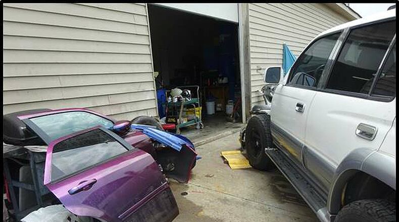 This is an example Fairfield’s Development Services Department gave as a violation to its proposed vehicle-related zoning changes. PROVIDED