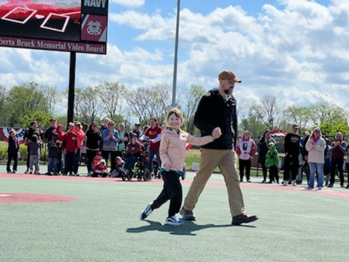 Nuxhall fields parade and opening day