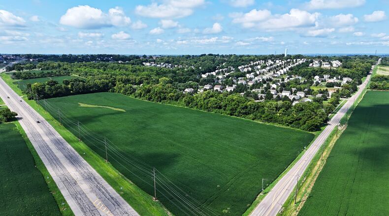 On Tuesday night, Monroe City Council voted against approving an ordinance rezoning 62 acres on North Main Street near Todhunter Road from Rural Residential to General Residential. Drees Company hoped to build homes on the property. NICK GRAHAM/STAFF