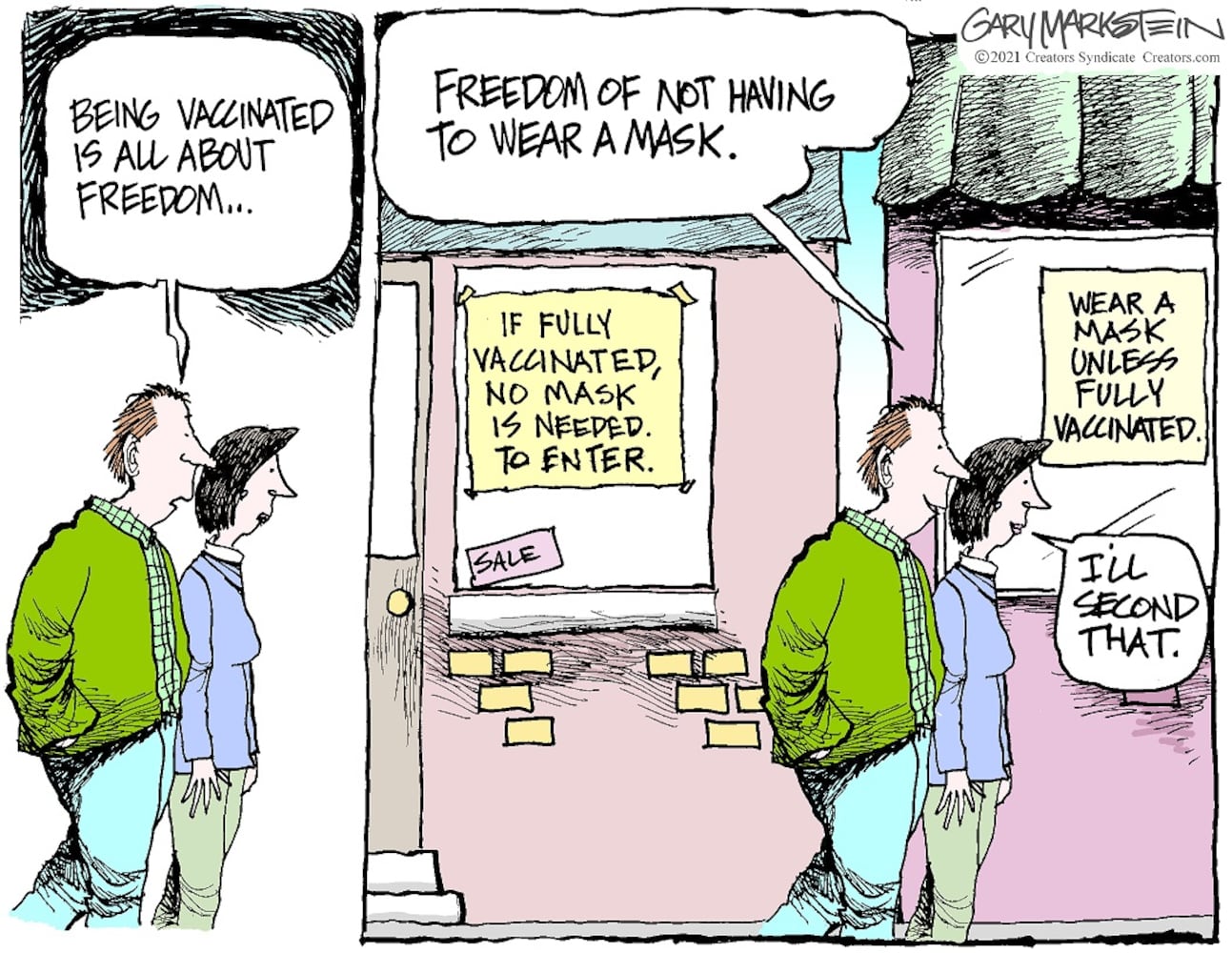 WEEK IN CARTOONS: Vaccines, immigration, spending and more