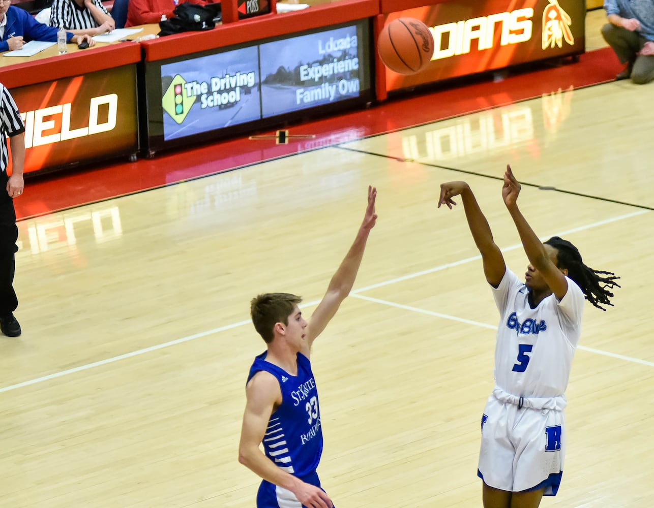 Hamilton vs St. Xavier Division 1 boys basketball