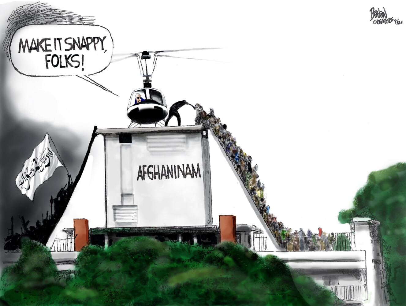 Week in cartoons: Afghanistan, livestock dewormer and more