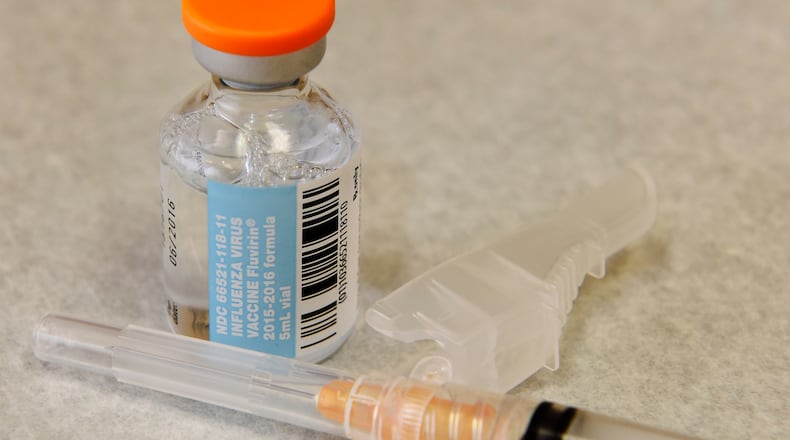 Seasonal illnesses like the flu, RSV and strep throat are starting to make the rounds in the region, but not at high rates. NICK GRAHAM/STAFF