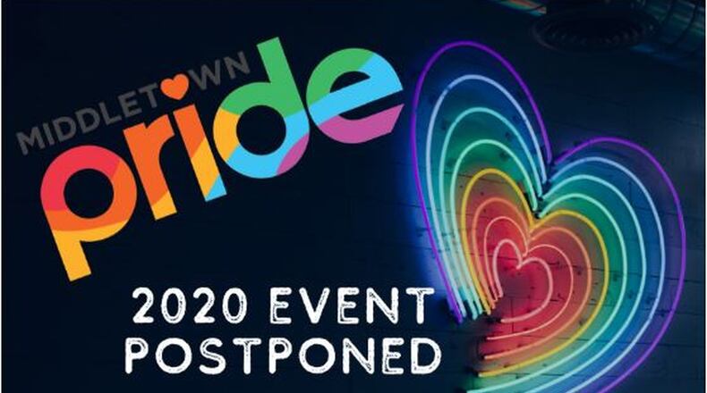 Middletown’s third Pride event has been moved to become a virtual event.