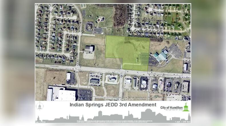 Hamilton and Fairfield Twp. are considering the expansion of its 1996 joint economic development district (JEDD) agreement. Hamilton City Council already approved legislation amending the agreement and expanding the district by nearly 11 acres. Fairfield Twp. will consider the agreement amendment on Feb. 14. PROVIDED