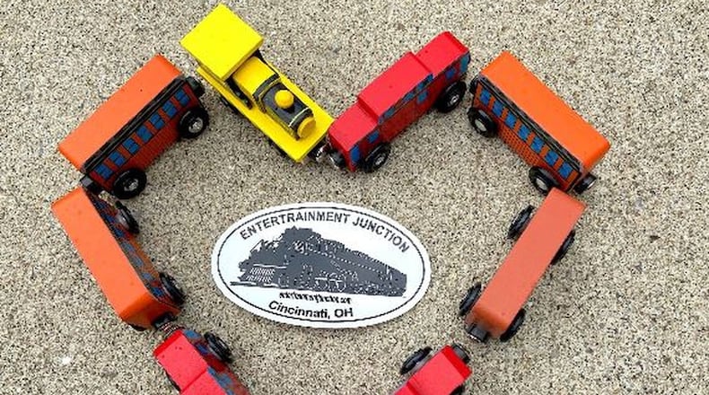 EnterTRAINment Junction in West Chester is participating in the Butler County Visitors Bureau’s See Hearts, See Hope” initiative. SUBMITTED PHOTO