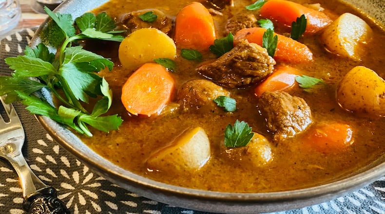 Beef Stew With Guinness. GWYNN GALVIN, SWIRLSOFFLAVOR.COM