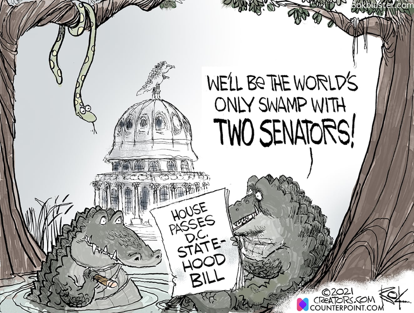 Week in cartoons: Biden's first 100 days, anti-vaxxers and more