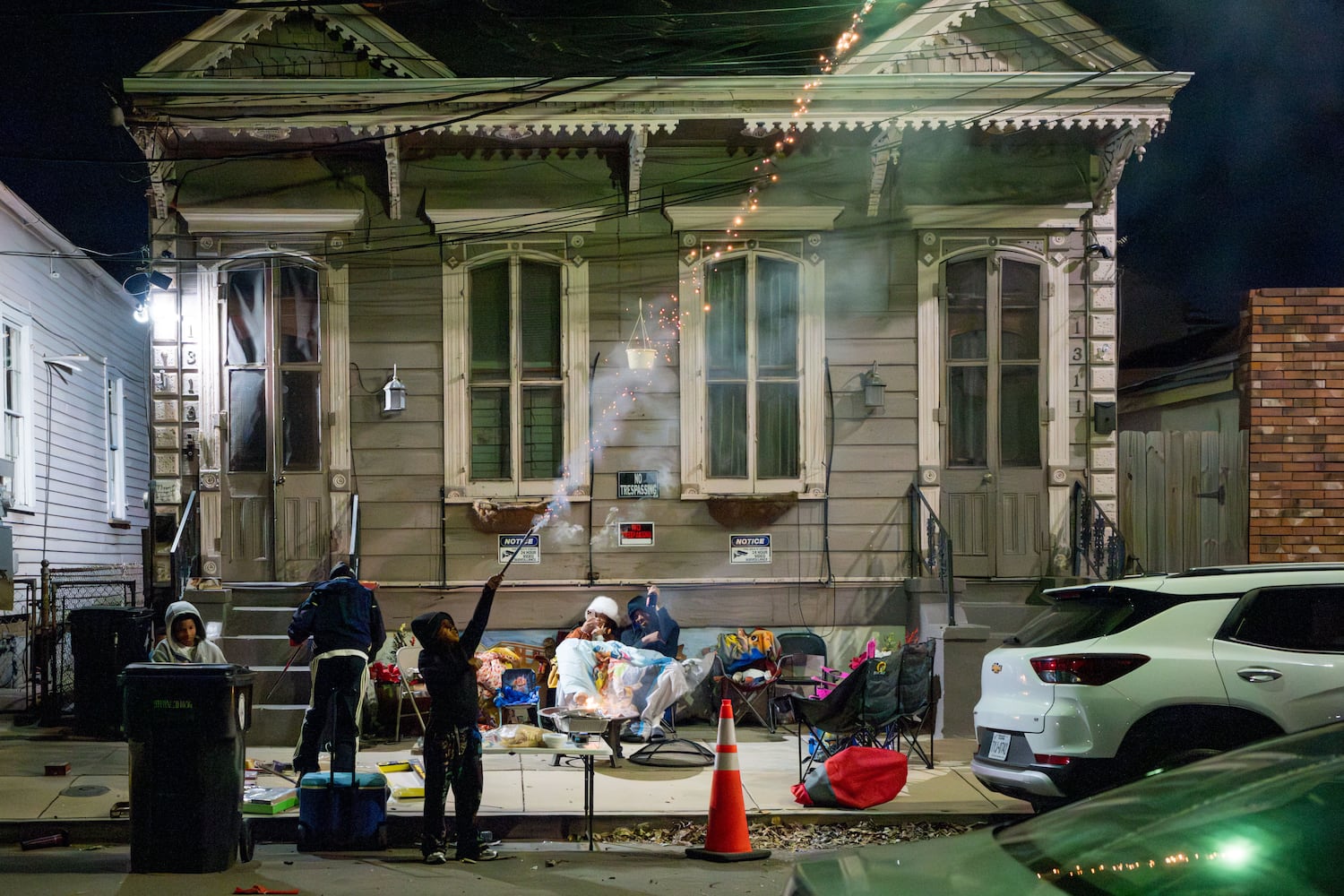 APTOPIX New Year's Eve New Orleans