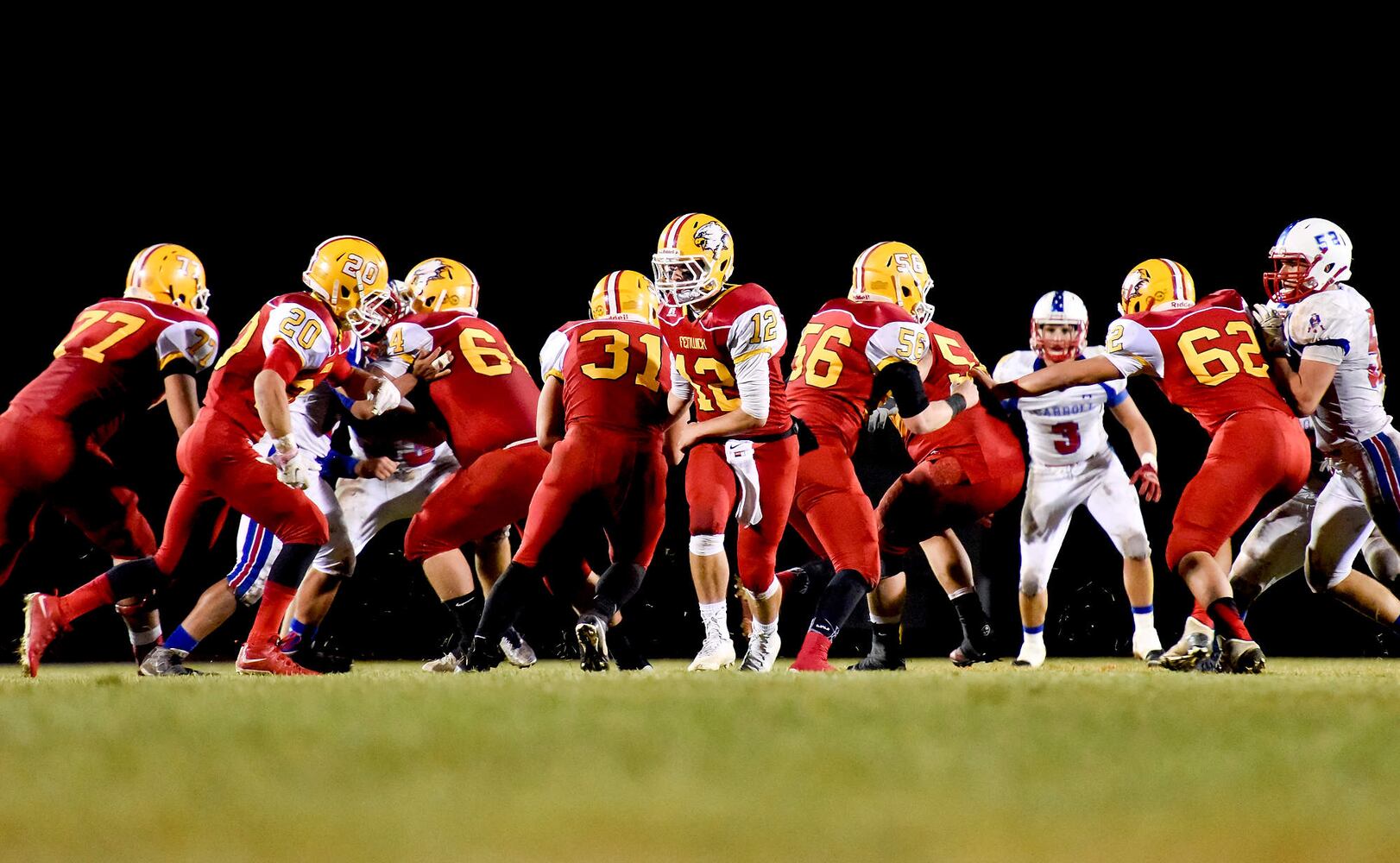 Carroll vs Fenwick Football