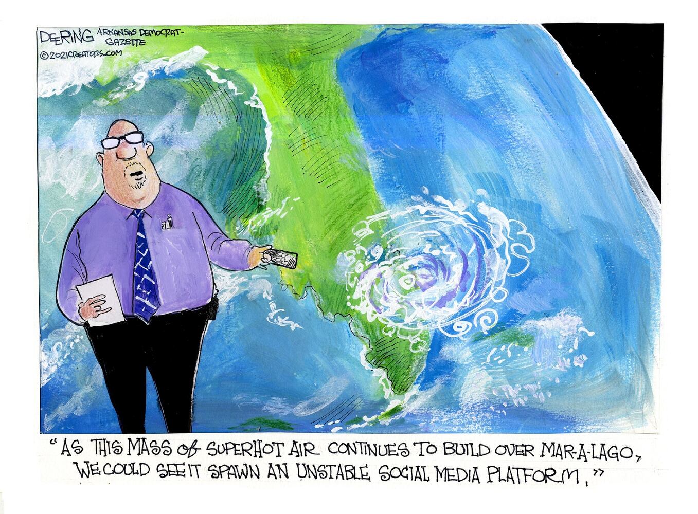Week in cartoons: Biden press conference, Georgia voting rules and more
