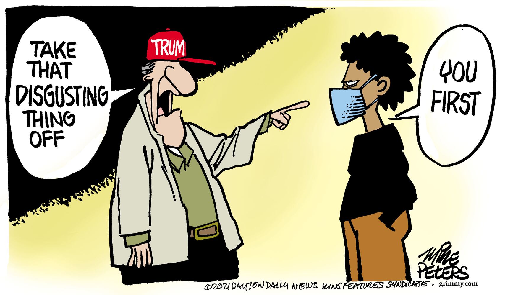 Week in cartoons: Masks off, Middle East violence and more