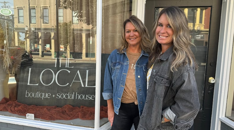 The Local Boutique and Social House is opening next weekend with grand opening celebrations on Oct. 27 through Oct. 29 at 111 Main St. in Hamilton. MICHAEL D. PITMAN/STAFF