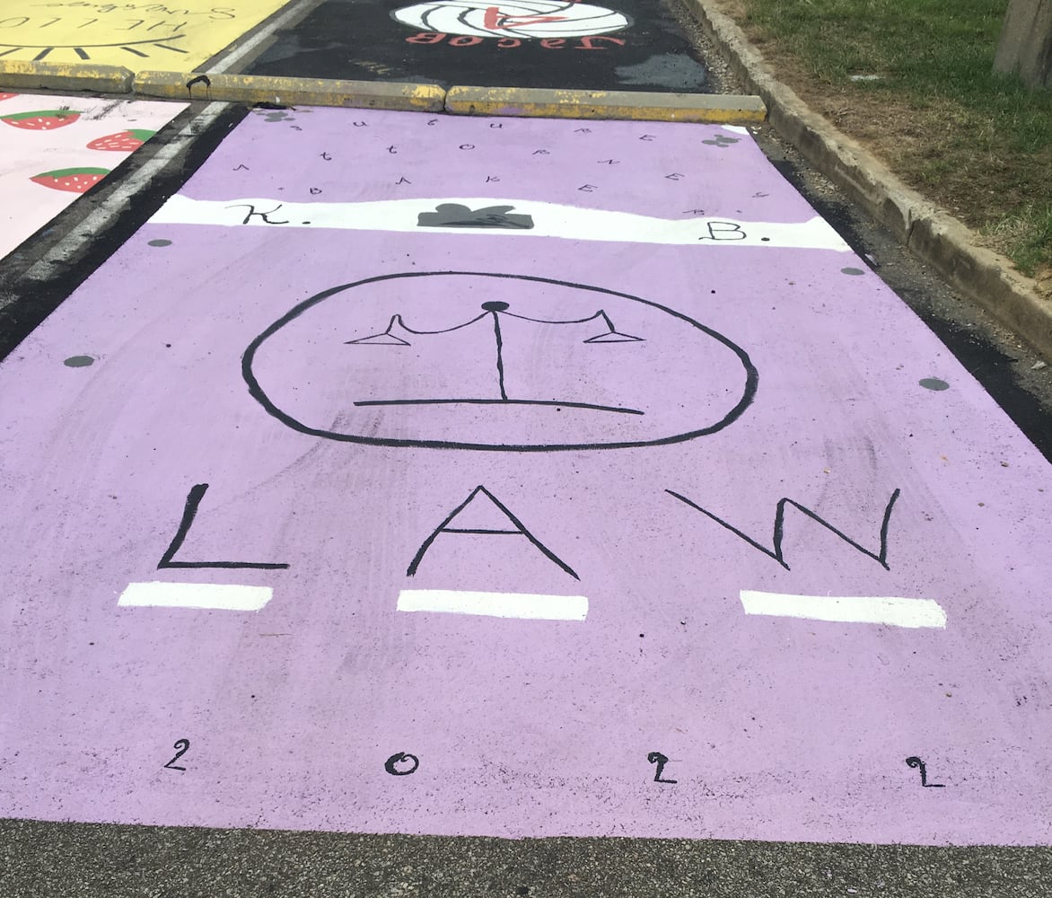 Fairfield High senior parking lot