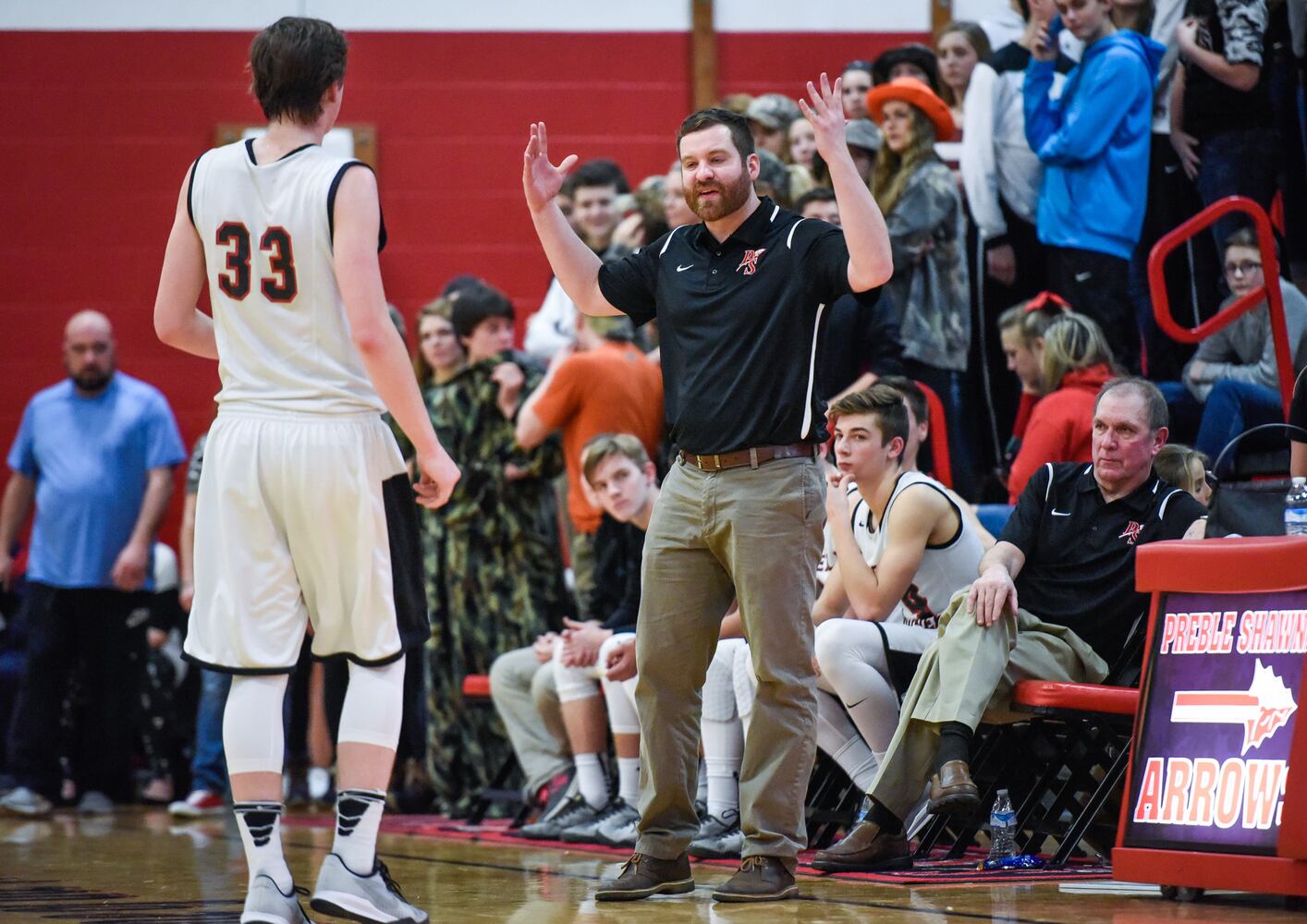 Carlisle vs Preble Shawnee Basketball