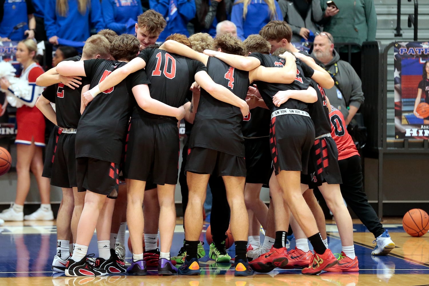 Preble Shawnee Tri-Village basketball