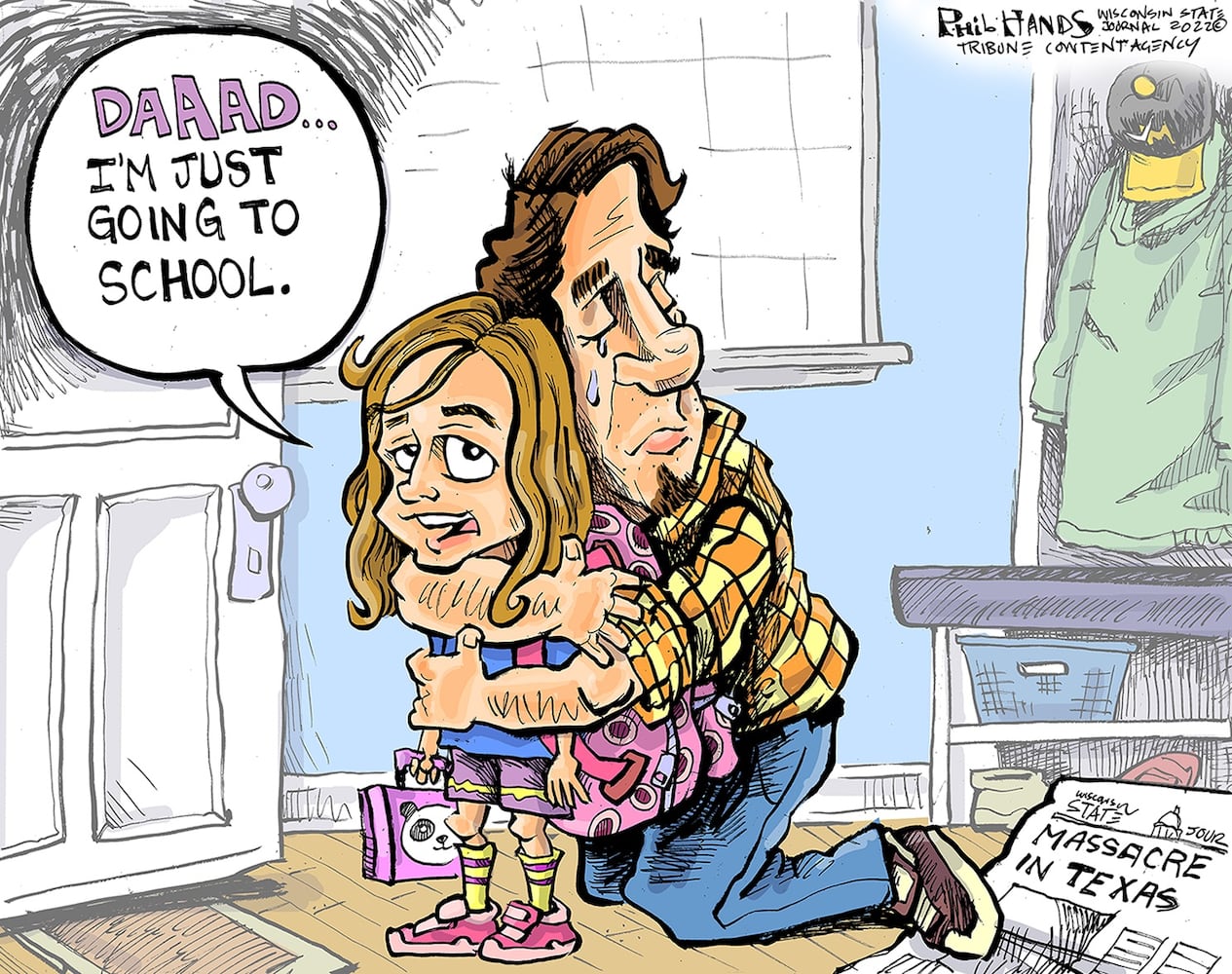 WEEK IN CARTOONS: Texas school shooting, baby formula and more