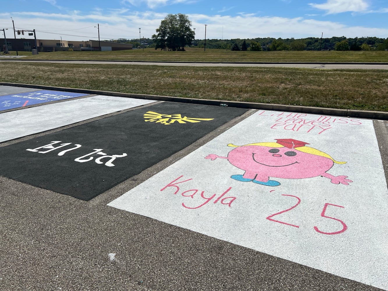 Fairfield high school senior parking spaces 