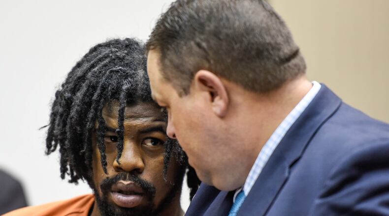 Cory Cook II entered a guilty plea Jan. 10 for his involvement in a deadly Hamilton bar shooting. He was one of four people charged in the gun violence outside Doubles Bar that killed Kalif Goens and injured seven others in July 2016.