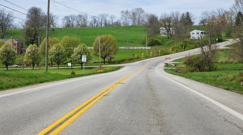 A teen was killed on Ohio 73 and Wehr Road in Wayne Twp., Butler County, where there was a car crash April 19, 2022. NICK GRAHAM/STAFF